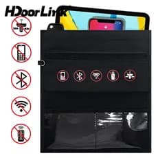 HdoorLink Bolsa De Bloqueio De Sinal Para Celular Blindagem Anti-Radiação Gaiola Faraday Armazenamento De Proteção Contr