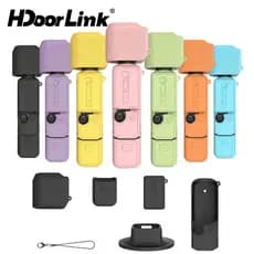 HdoorLink Capa De Silicone Para DJI OSMO Pocket 4 Protetora Resistente A Riscos Choques Acessórios
