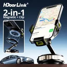 HdoorLink Universal 360 ° Suporte Magnético De Sucção A Vácuo Ajustável De Telefone Para Carro Samsung HUAWEI GPS Dobráv