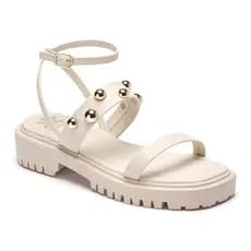 Sandália Papete Feminina Vi Bela Birken Tendência Blogueira Plataforma Flat Conforto Moda Tratorada