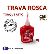 Orbifix 5310 Trava Rosca Vermelho Torque Alto 50g – Trava Parafuso Profissional