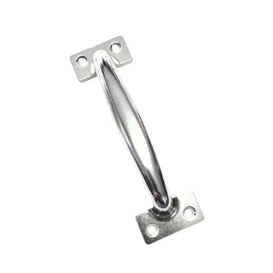 Puxadores Alça 120mm Cromado para Armários, Gavetas e Móveis – Acompanha Parafusos