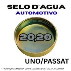 Kit 07 Selos Automotivo 20,20mm – Uno, Passat e Outras Aplicações