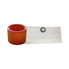 1 Filtro Permanente + 6 Sacos Descartáveis Para Aspirador de Pó WAP Aero 1200