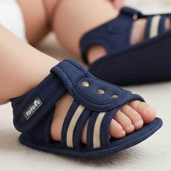Sandalia bebe infantil menino papete casual moda atual confort.