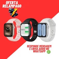 Relógio Smartwatch Microwear W10T Mini 42mm Série 10 WhatsApp Chamadas Áudio Mensagens Tela TFT 2026