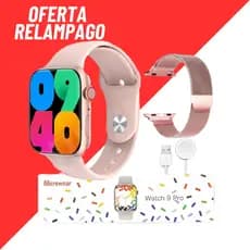 Smartwatch W29 Pro Série 9 Tela Ilha Dinâmica NFC Bússola Armazenamento de Fotos e Músicas