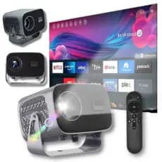 Projetor Portátil 4k A10 Plus (T15 Pro) 1280p Full Hd 10000lm Led