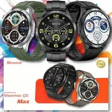 Smartwatch GT4 Max MA20S Microwear com NFC GPS e Tela AMOLED Relógio Inteligente Esportivo e Conectado
