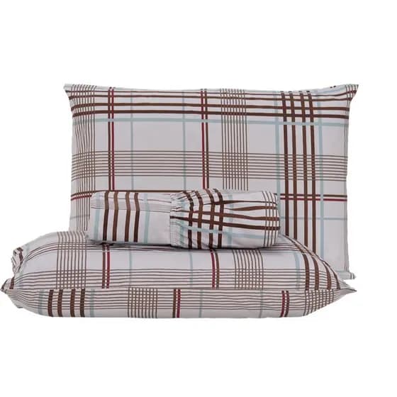 jogo de cama casal 3 peças tecido 200 fios pelitizado toque macio 1,88m x 1,38m x 30cm