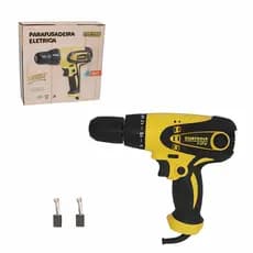Parafusadeira Eletrica Compacta Potente 127V 350W Alta Durabilidade Uso Residencial Profissional