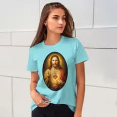 Camiseta imagem Jesus Cristo linda