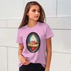Camiseta Sagrado coração de Jesus. Lançamento da loja