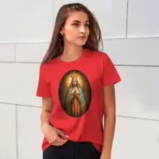 Camiseta imagem Nossa senhora Aparecida.