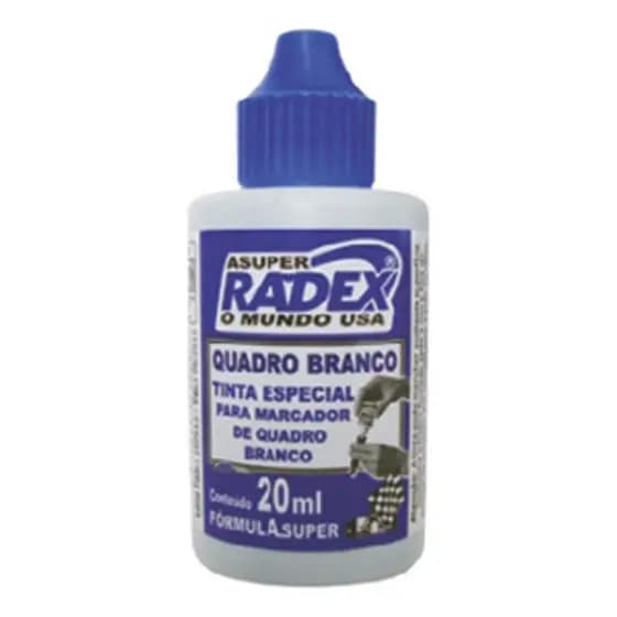 Tinta Marcador Pincel De Quadro Branco 20ml Azul