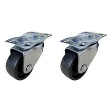 Kit 2 Rodinhas Rodízio Rodas Reforçada Moveis Carrinho Top