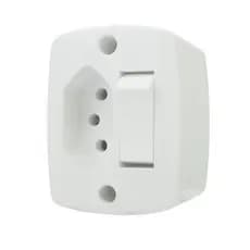 Interruptor Com Tomada Sistema X Caixa Sobrepor Externo 10a