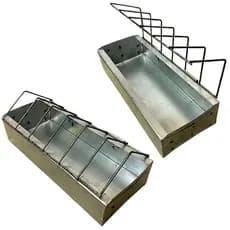 Comedouro Aves Calha 20 Cm Galinhas Pintinhos Frangos