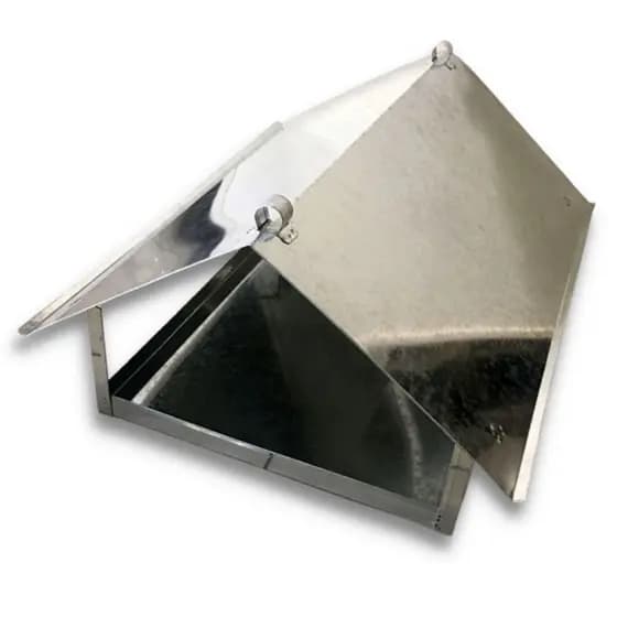 Comedouro Para Aves Tratador Alimentador Pássaros Aço Galvanizado Ecológico Pássaros Livres