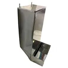 Comedouro Automatico Suspenso Elevado Para Cachorro Grande 10 kg Galvanizado Comedor