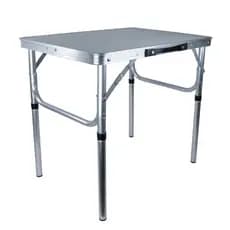 Mesa Dobrável Alumínio Compacta 60x45 Cm Vira Maleta C/ Alça