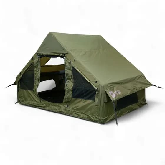 Barraca Inflável Camping Challet Militar Exército C Inflador