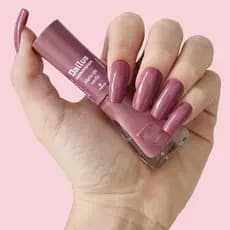 Esmalte Cremoso Meia de Seda - Coleção Queridinhos Dailus | Rosa Queimado, Alta Cobertura e Secagem Rápida