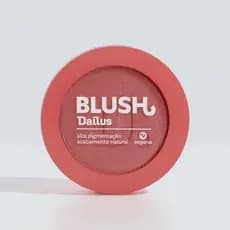 Blush em Pó Dailus Era Sol Que Me Faltava 4,5g | Vegano, Alta Pigmentação e Toque Aveludado
