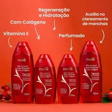Óleo Corporal Rosa Mosqueta com Colágeno Muriel | Hidratação Intensa e Nutrição