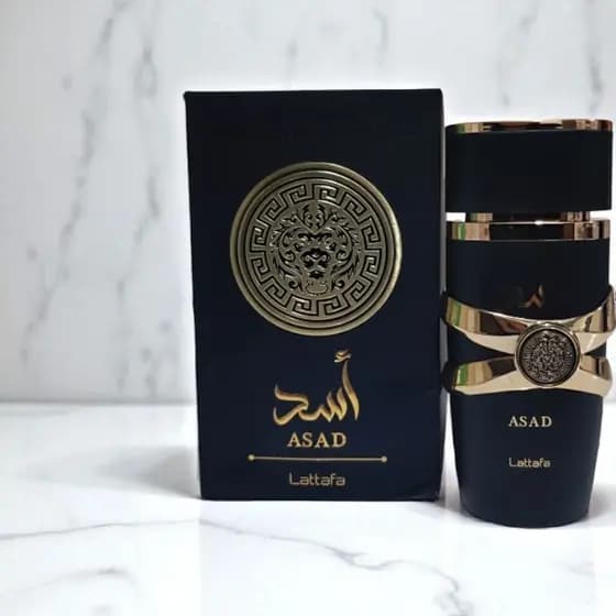 Perfume Árabe Asad Lattafa – Masculino Importado| Perfume de Alta Fixação e Projeção Intensa