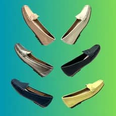 MOCASSIM FEMININO CASUAL SLIPPER CONFORTAVEL MACIO LEVE