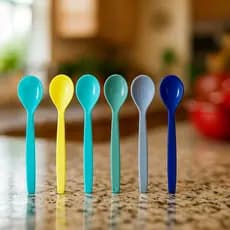 100 Colheres Plasticas Infantil