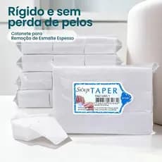 1000pçs Algodão Prensado 100% Natural Nail Wipes Remoção Esmaltes e remoção de Gel UV Nail Wipes