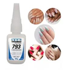 Cola Instantânea 793 20g Tek Bond Acrigel Postiça Antientupimento
