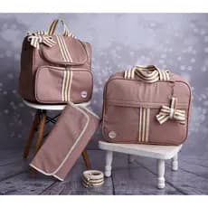 Kit Mala Maternidade com Mochila Multifuncional Luxo