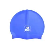 Touca de Natação - Bel Fix Silicone Azul