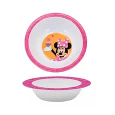 Pratinho Bowl Bebê Refeição Infantil Introdução Alimentar Prato Tigela Bebê Baby Menina Minnie