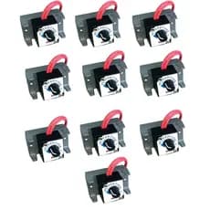 10 pçs Dimmer 40a 6000w controlador potência tensão e voltagem