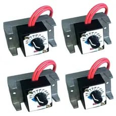 controlador dimmer 25a 4000w Bivolt 110/220v Potência Voltagem tensão dimer kit 4 Peças
