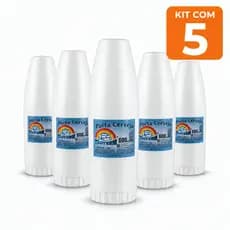 Kit 5 Porta Garrafa Térmico 600ml Isopor Camisinha Cerveja Cooler Churrasco