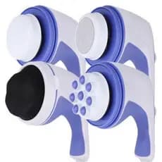 Aparelho de Massagem Orbital 4 Discos Modelador Drenagem Reduz Medida Celulite Retenção Profissional