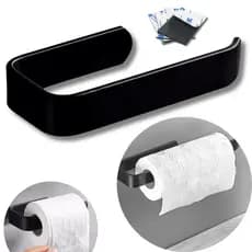 Suporte Porta Papel Higiênico / Suporte Papel Toalha de Parede Bancada com  Adesivo 3m Elegante Top
