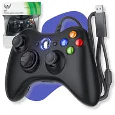 Controle De Xbox 360 Com Fio PC/ Fat E Pc Joystick Jogo Gamepad