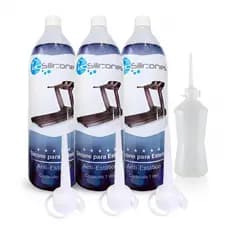 Kit 3 Lubrificante Para Esteira Academia E Residencial Alta Viscosidade