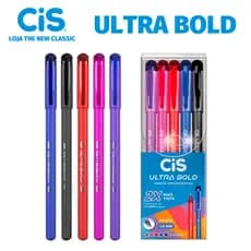 Caneta Cis Ultra Bold Ponta Agulha 1.0mm - 2 vezes + Tinta - Kit ou Unidade