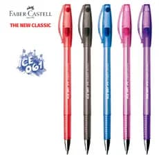 Caneta Semi Gel Faber Castell Ice Ponta Fina 0.8mm - Kit ou Unidade