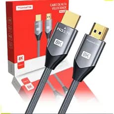Cabo Hdmi 3m Metros 8k 60hz Ultra Hd Gold 2.1 4k 120hz Xbox