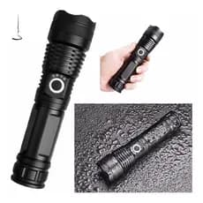 Lanterna Tática 1200 Lumens Led Xml T9 Recaregavel