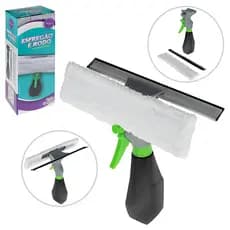 Mini Rodo esfregão e rodo com pulverizador mop portatil limpa vidro Microfibra Art House