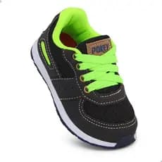 Tênis Infantil Masculino Preto/Verde Pockey Kids